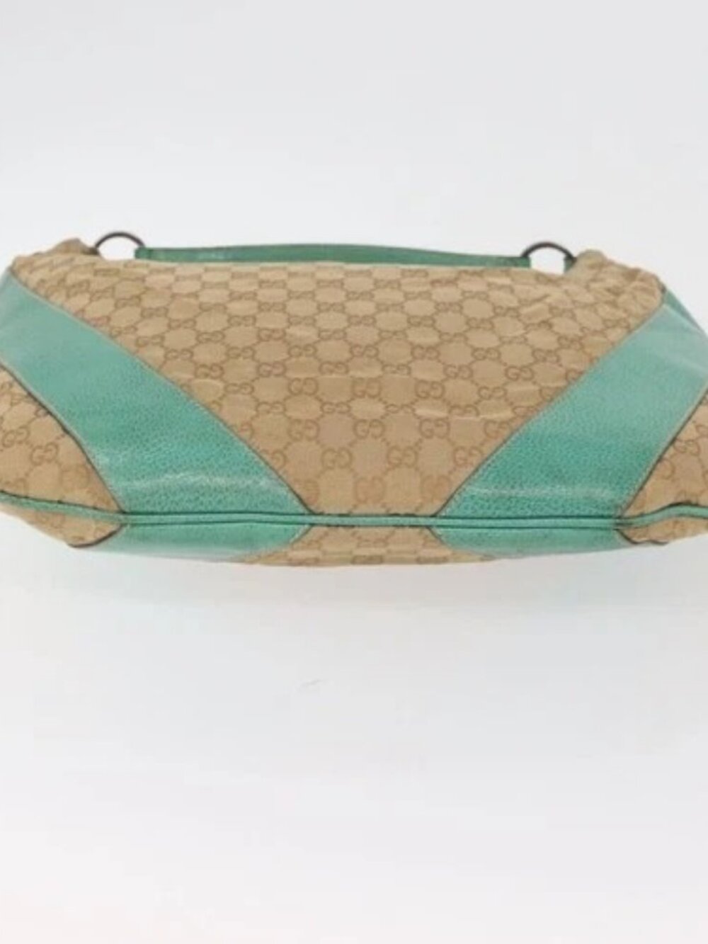 GUCCI GG Canvas Shoulder Bag Beige 124358 Auth AMZ130 - Picture 9 of 16